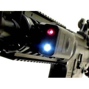 Compact PRO-LAS-PEQ10 Red Laser & LED Light - Dark Earth [FMA]